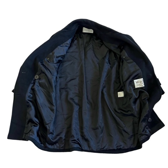 FEMINELLA Wool, Cashmere, Angora Blend Coat Made in
England Size L - Picture 6 of 12